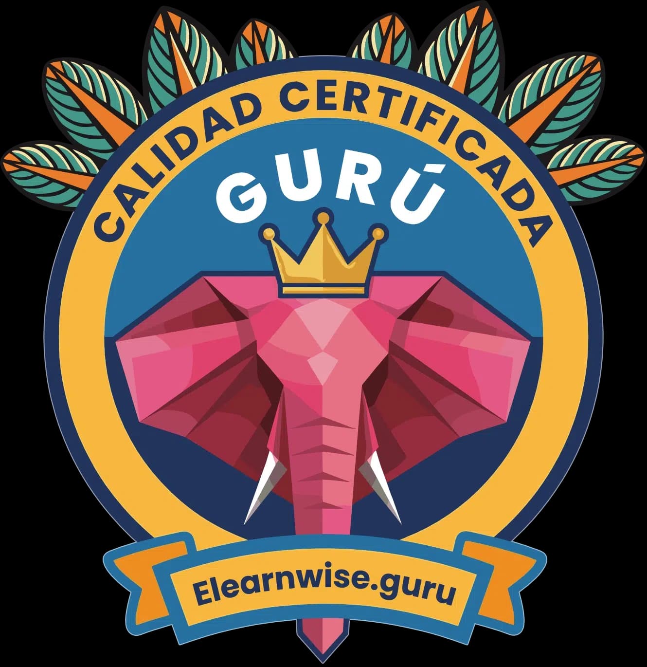 Insignia Calidad Certificada Gurú de Elearnwise